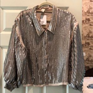 Sequined top